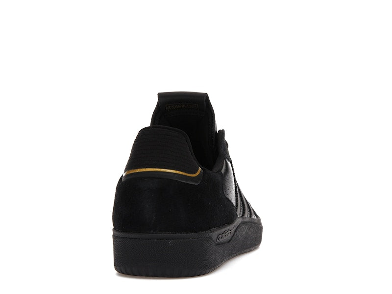 adidas Tyshawn Low Black Gold Metallic