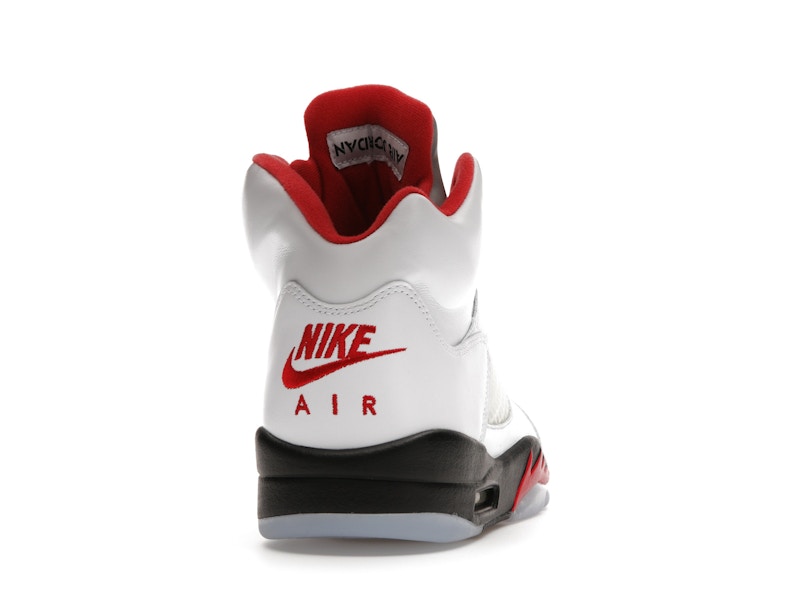 Jordan 5 Retro Fire Red Silver Tongue (2020)