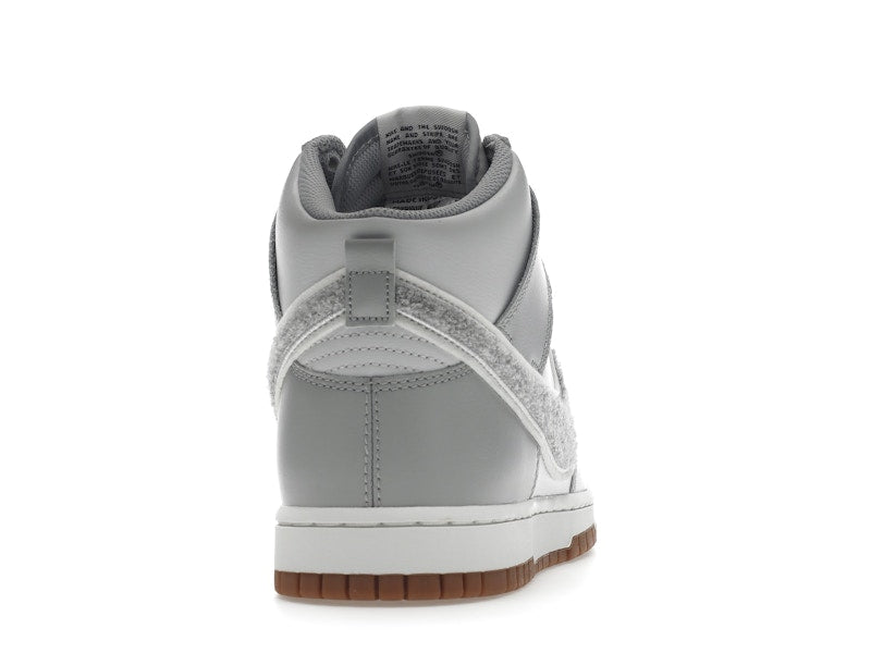 Nike Dunk High University Chenille Swoosh Light Smoke Grey