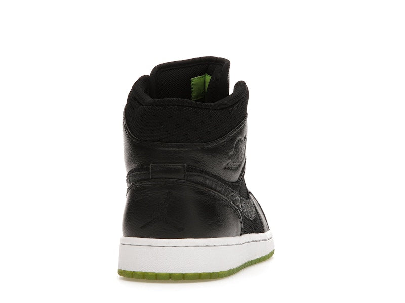 Jordan 1 Phat Black Action Green