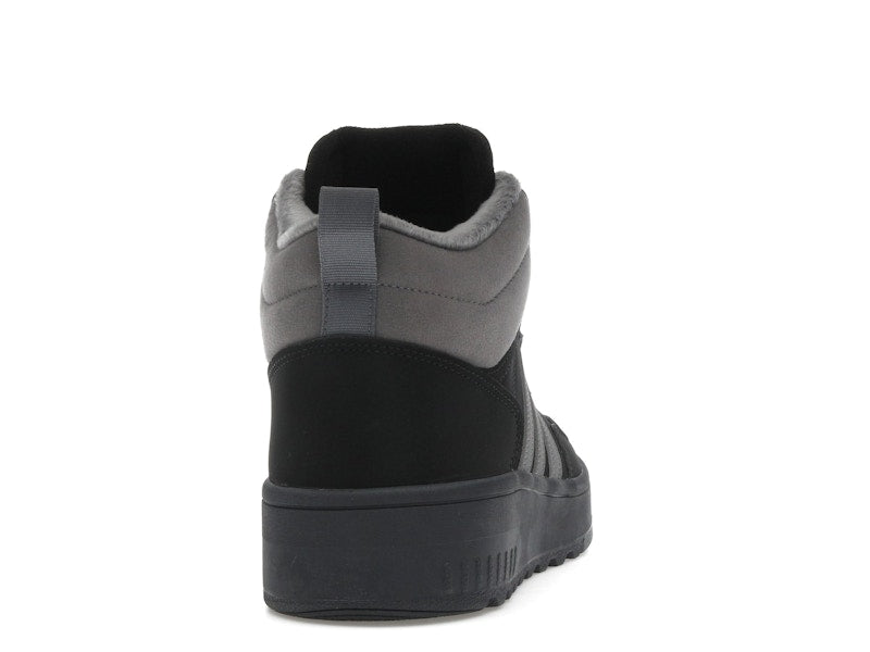 adidas Hoops 4.0 Mid Black Grey Four