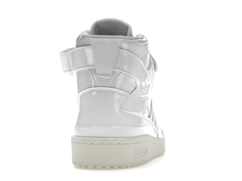 adidas Forum Mid Triple White Patent Leather (Women's)