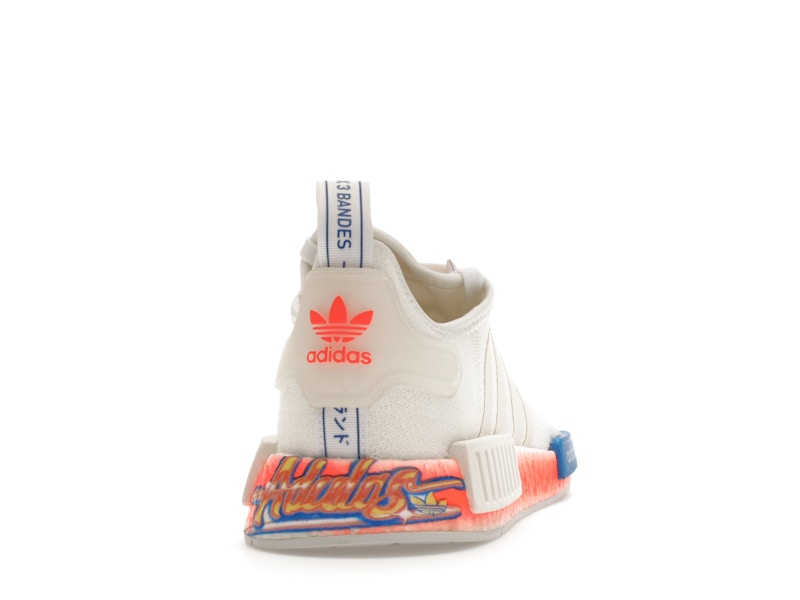 adidas NMD_R1 Cloud White Orange