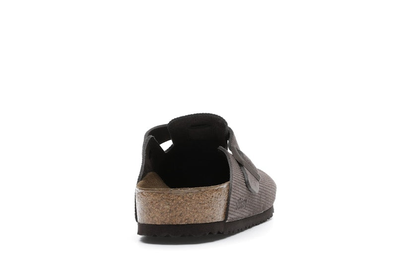 Birkenstock Boston Clogs Stussy Anthracite
