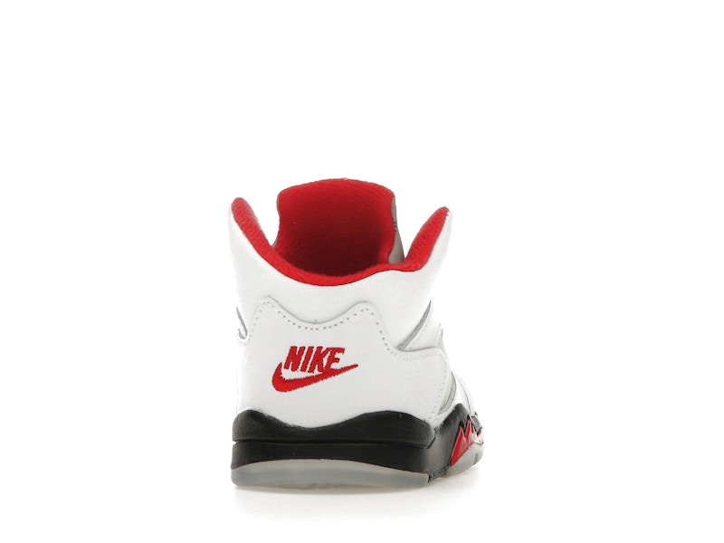 Jordan 5 Retro Fire Red Silver Tongue (2020) (TD)