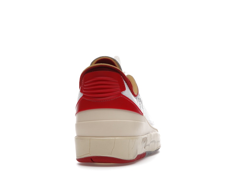 Jordan 2 Retro Low SP Off-White White Red