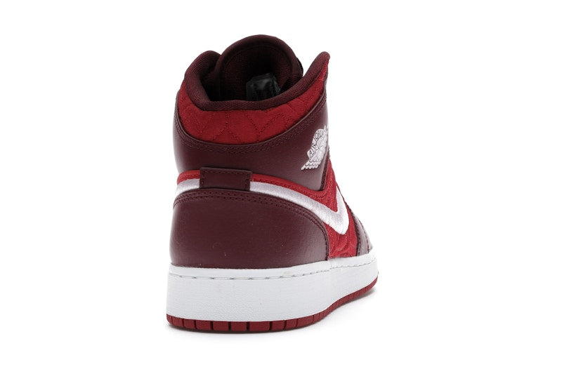 Jordan 1 Mid SE Red Quilt (GS)