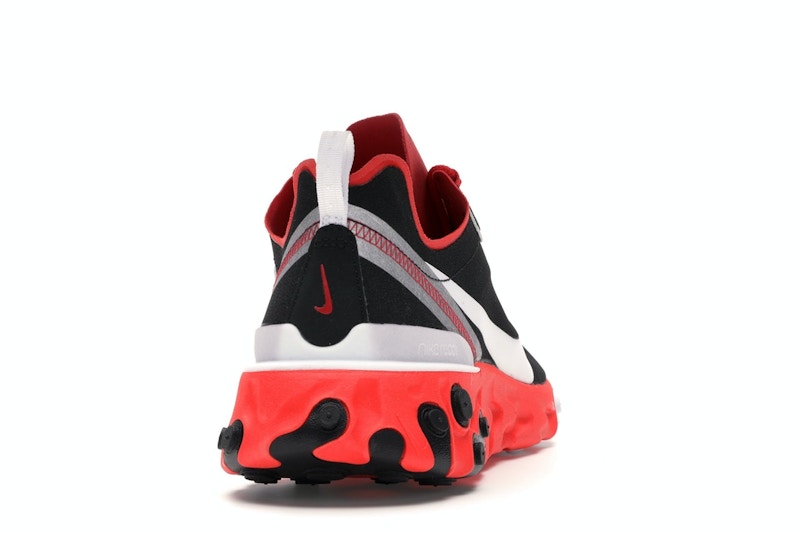 Nike React Element 55 Black White Red Orbit