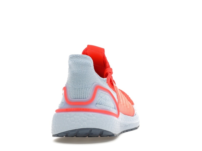 adidas Ultra Boost 19 Solar Red Glow Blue