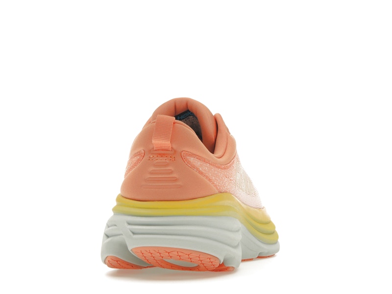 Hoka One One Bondi 8 Shell Coral Peach Parfait (Women's)