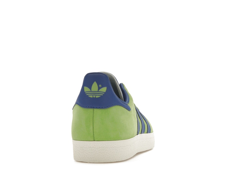 adidas Gazelle Lime Royal Blue