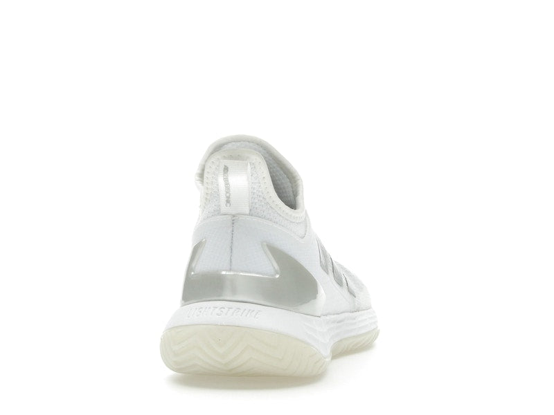 adidas Adizero Ubersonic 4.1 Cloud White Silver Metallic Grey (Women's)