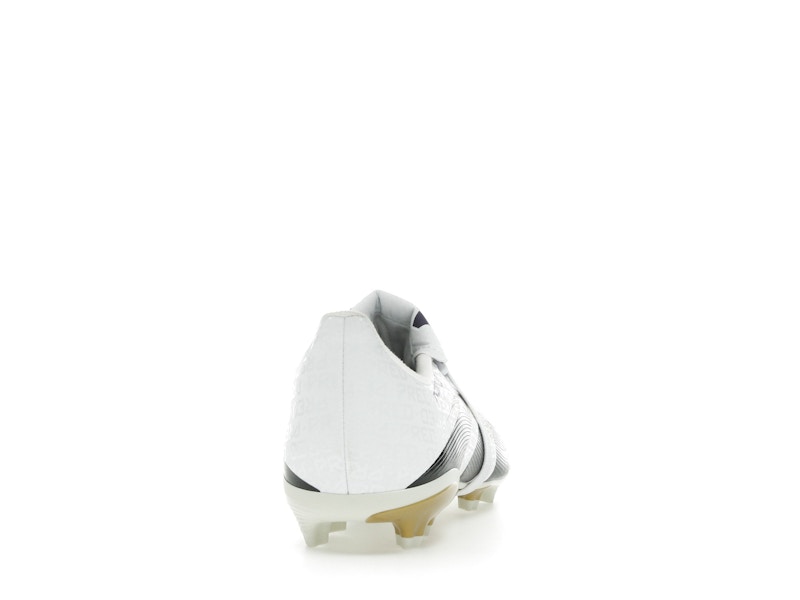 adidas Predator League Fold-Over Tongue FG/MG Cloud White Core Black Gold Metallic (GS)