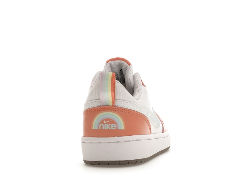 Nike Court Borough Low 2 SE White Light Madder Root (GS)