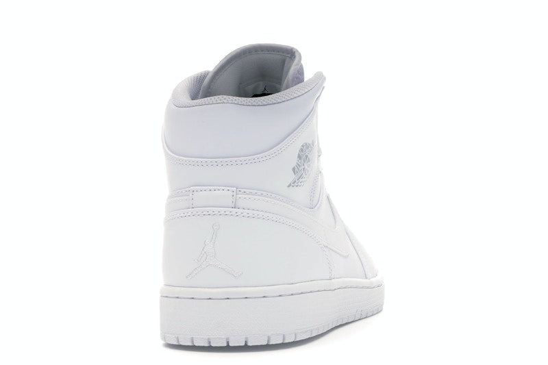 Jordan 1 Mid White/Pure Platinum