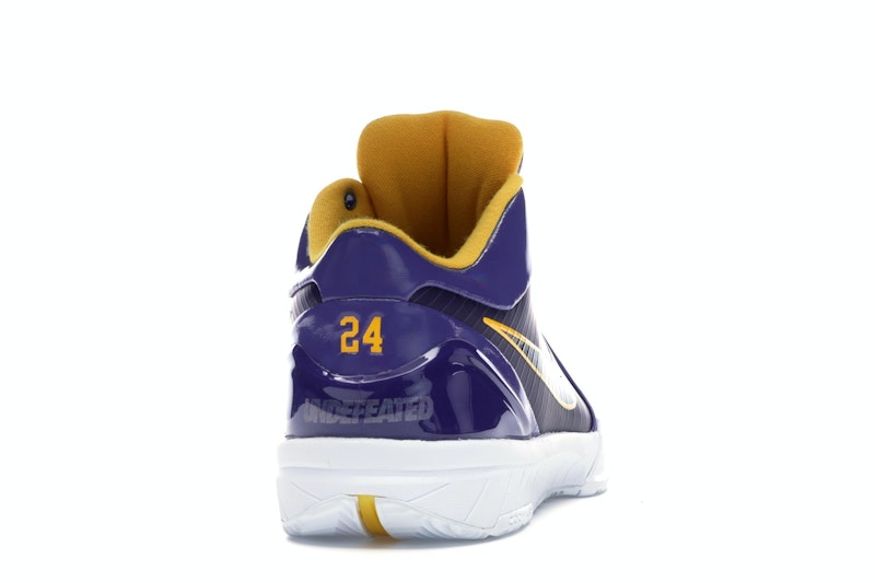 Nike Kobe 4 Protro Undefeated Los Angeles Lakers