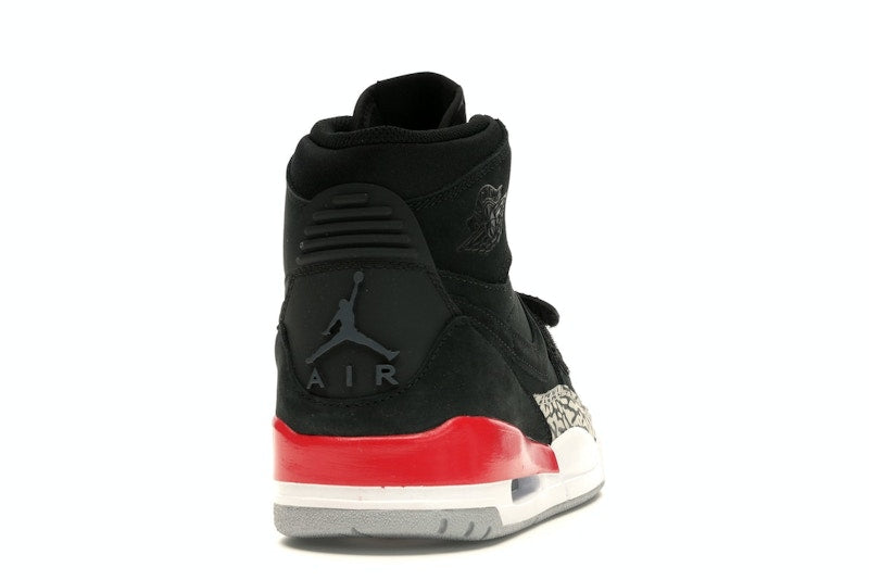 Jordan Legacy 312 Black Fire Red