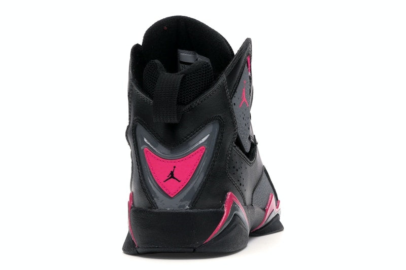 Jordan True Flight Black Dark Grey Deadly Pink (GS)