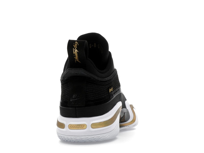 Jordan 36 Low PF Black Gold (White Sole)