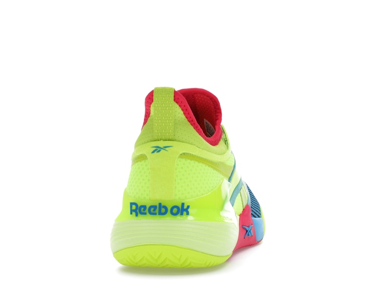 Reebok Nano Court Digital Lime Aqua Bold Pink