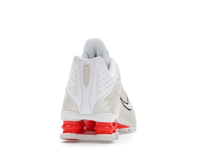 Nike Shox R4 White Phantom Picante Red (Women's)