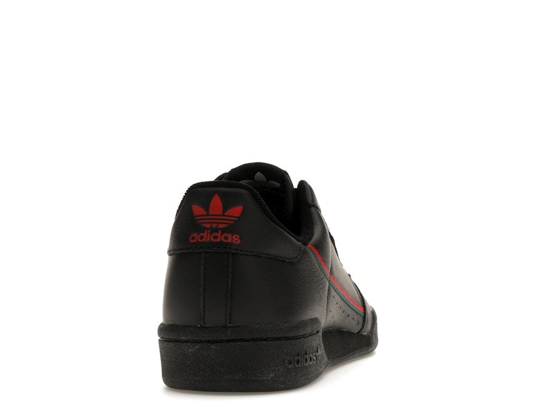 adidas Continental 80 Black Scarlet Green