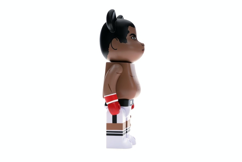 Bearbrick Muhammad Ali 100% & 400% Set Brown