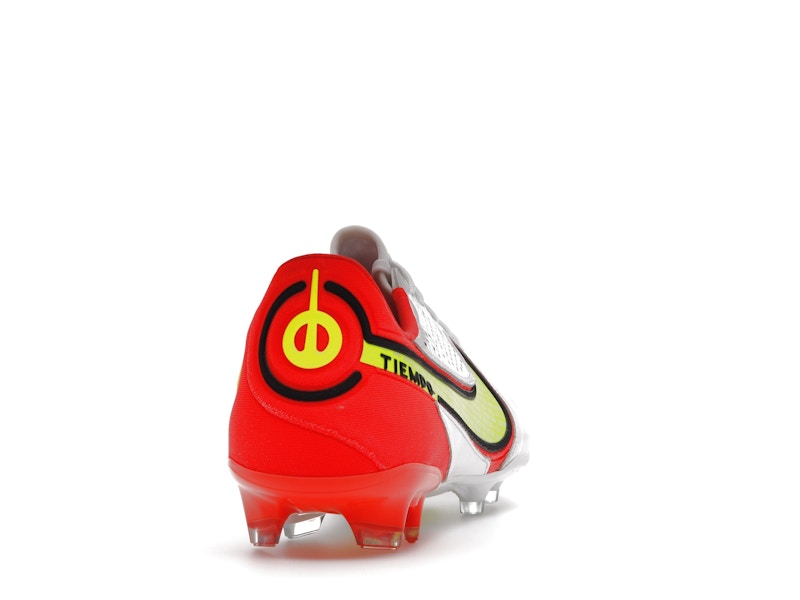 Nike Tiempo Legend 9 Elite FG White Bright Crimson Volt