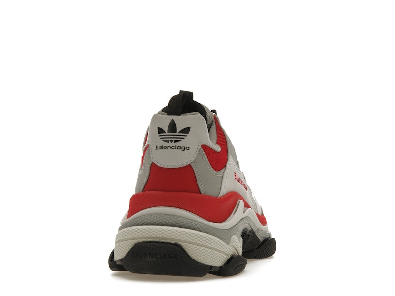Balenciaga x adidas Triple S Red Grey Black