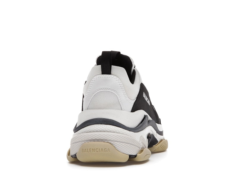 Balenciaga Triple S White Black