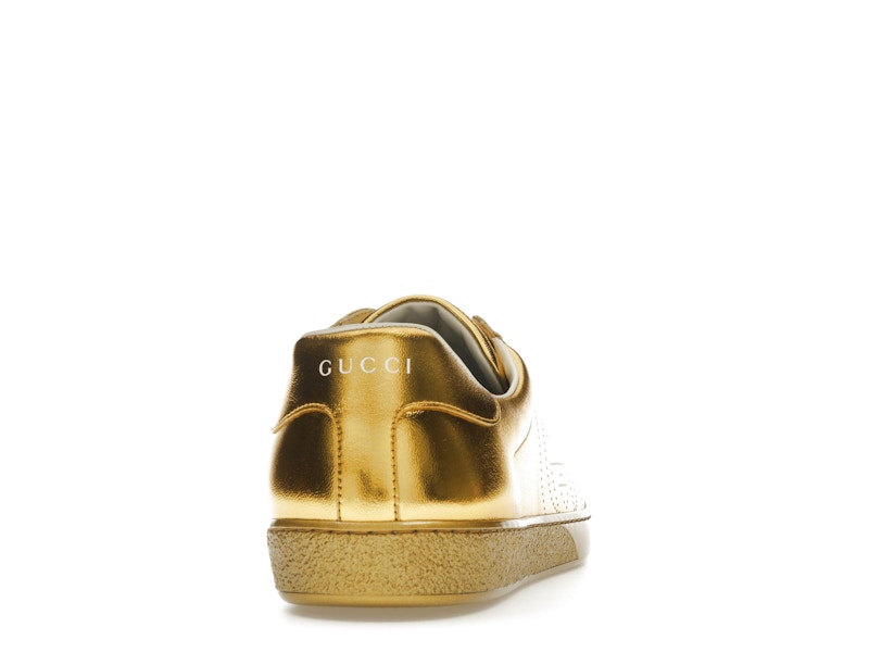 Gucci Ace Metallic Gold