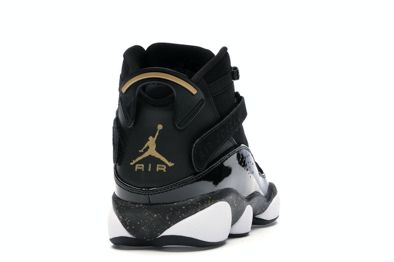 Jordan 6 Rings Black Metallic Gold White