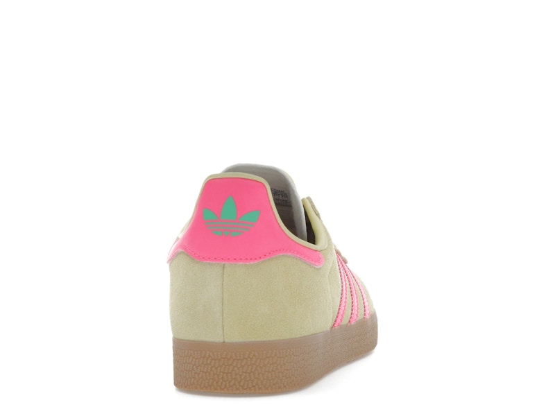 adidas Gazelle Powder Yellow Lucid Pink (Women's)