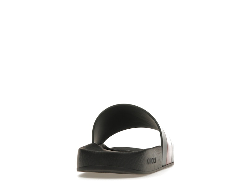 Palace x Gucci Logo Web Slide Sandal Black