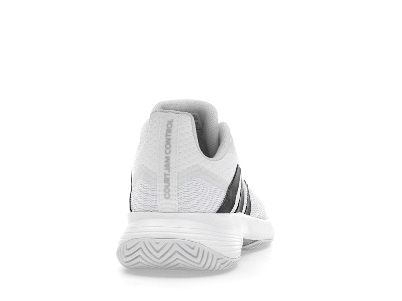 adidas Courtjam Control Cloud White Core Black Matte Silver
