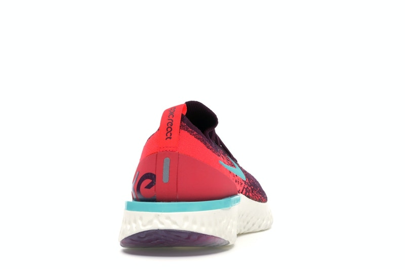 Nike Epic React Flyknit Bordeaux Hyper Jade (Women's)
