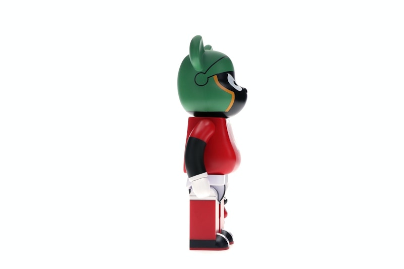 Bearbrick Marvin The Martian 100% & 400% Set Black/Red