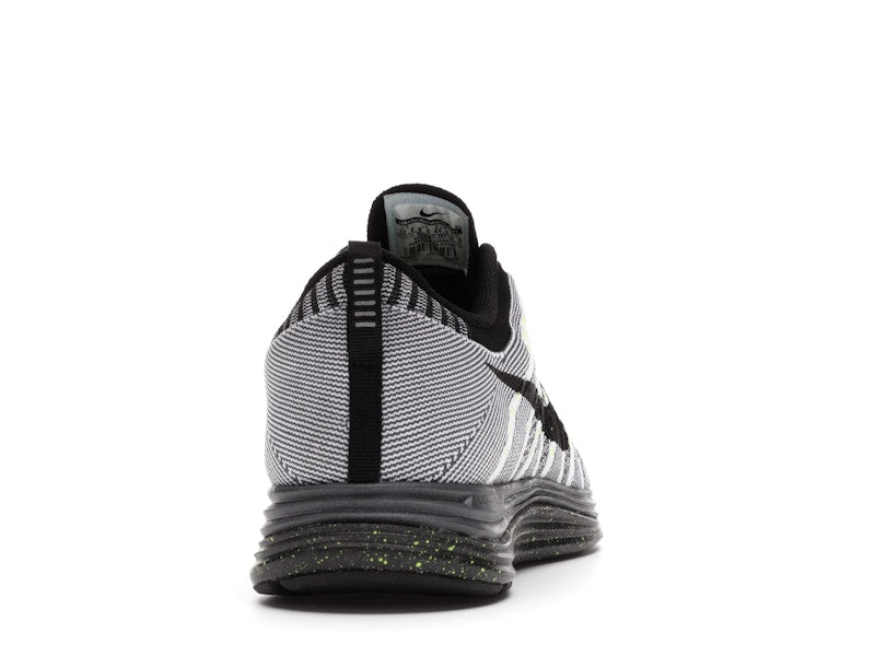 Nike Flyknit Lunar1+ White Black Volt
