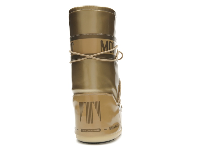 Moon Boot Icon Vinile Boot Metallic Gold