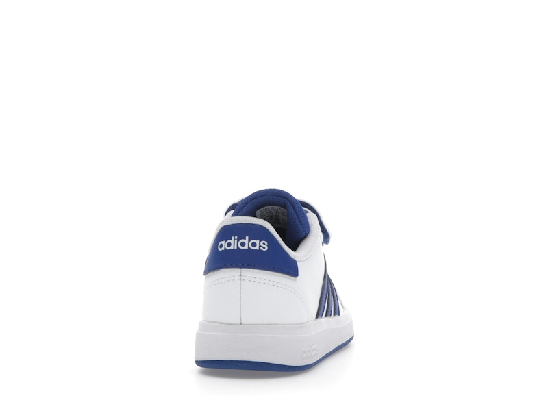 adidas Grand Court 2.0 Cloud White Royal Blue Core Black (PS)
