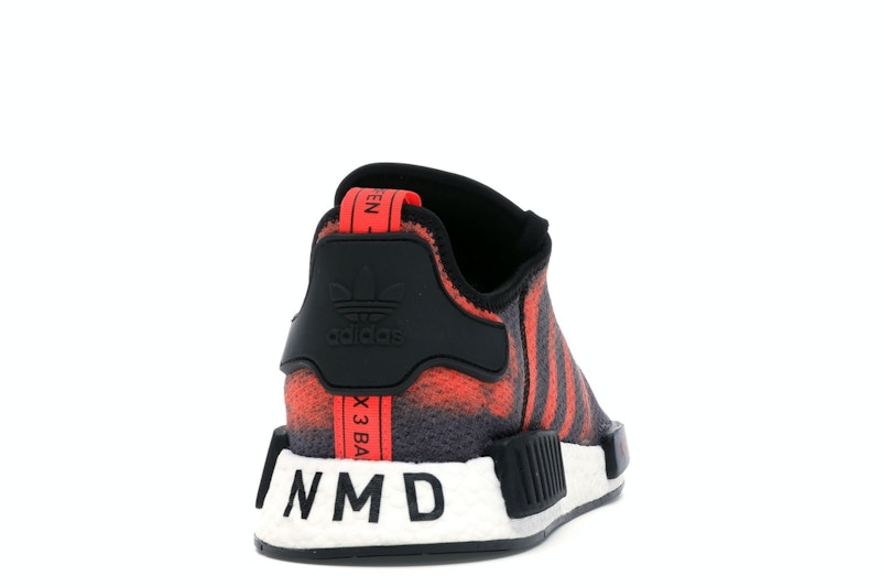 adidas NMD R1 Stencil Pack Solar Red