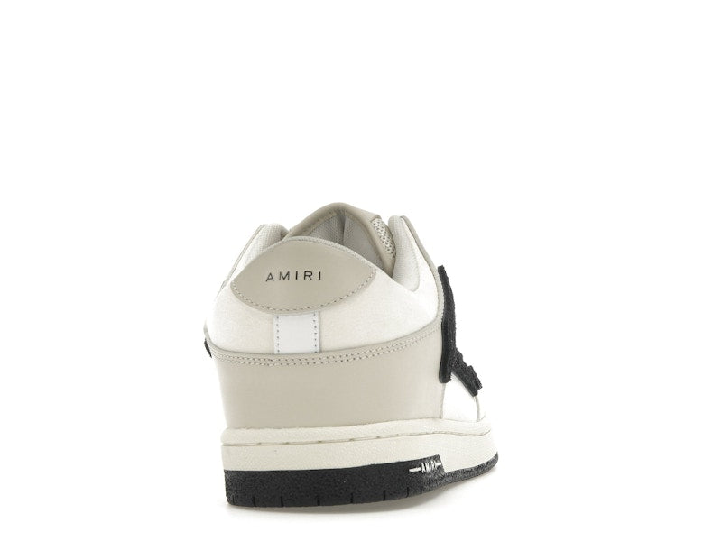 AMIRI Skel Top Low White Light Grey Black