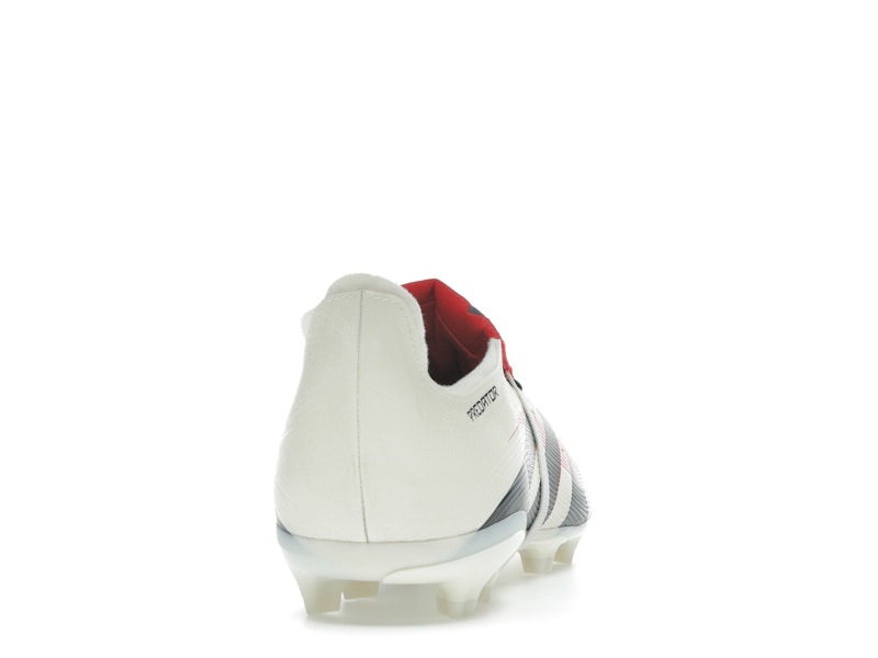 adidas Predator League Fold-Over Tongue FG/MG Off White Core Black Pure Ruby