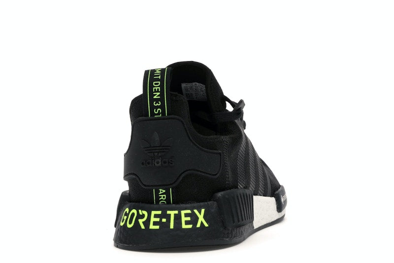 adidas NMD R1 Gore-tex Core Black Solar Yellow