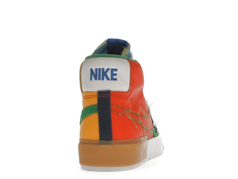 Nike SB Zoom Blazer Mid Edge Safety Orange University Gold