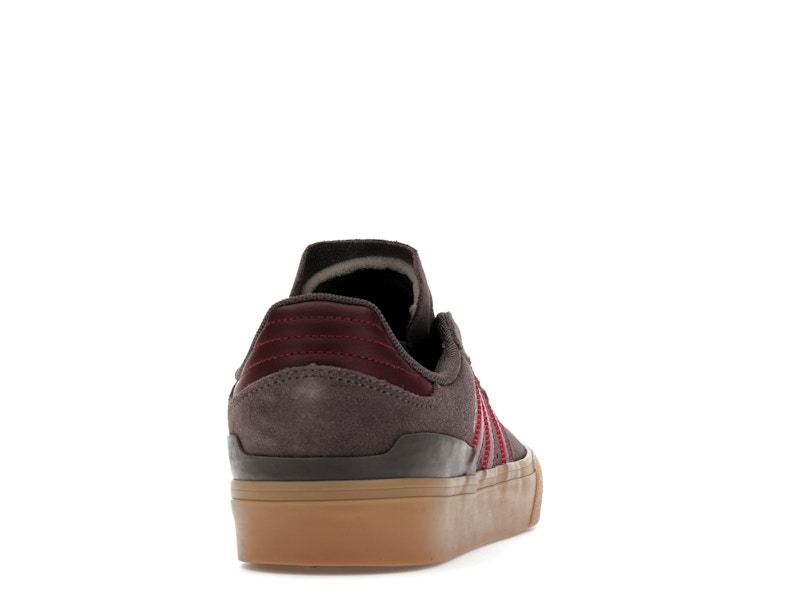 adidas Busenitz Vulc II Charcoal Shadow Red Gum