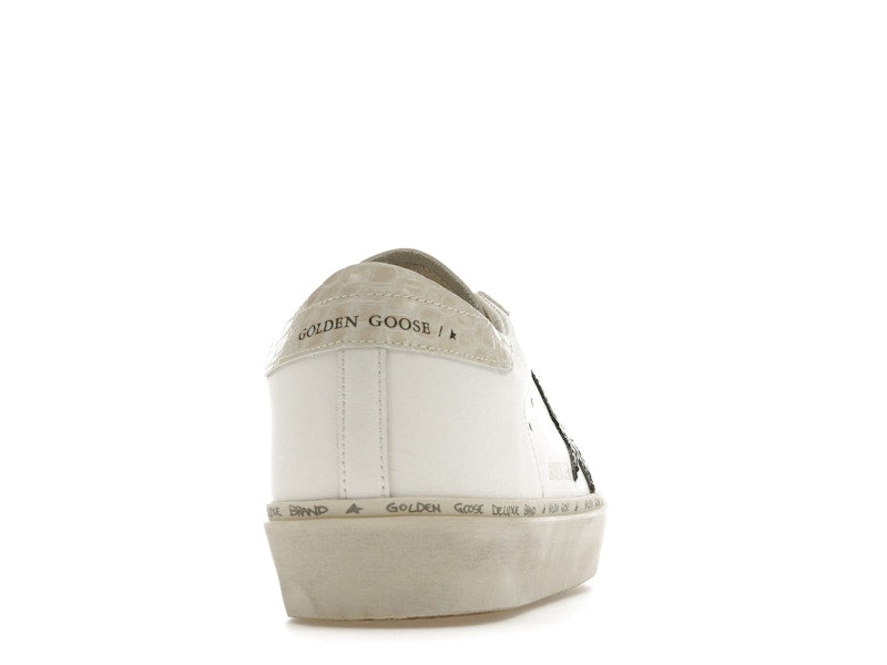Golden Goose Hi Star White Black Star (Women's)