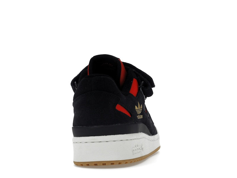 adidas Forum Low Core Black Core Black Vivid Red