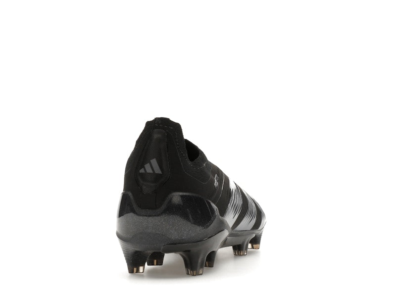 adidas Predator 24 Elite Laceless FG Core Black Carbon