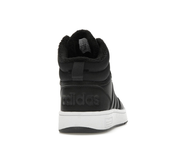 adidas Hoops 3.0 Mid Classic Fur Lining Winterized Core Black Cloud White
